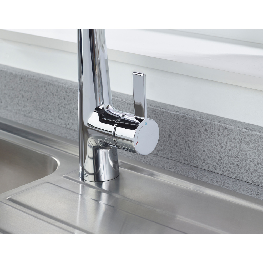 Bristan Sabre Chrome Professional Kitchen Mono Sink Mixer Tap Image 5
