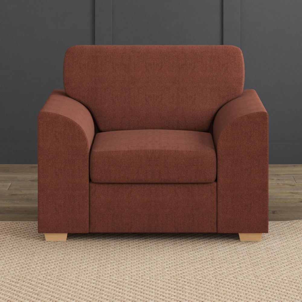 Modo Venice Brick Fixed Back Armchair Image 6