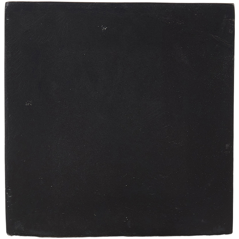 Living and Home Black Square Cement Planter with Drainage Holes 30 x 30cm Image 2