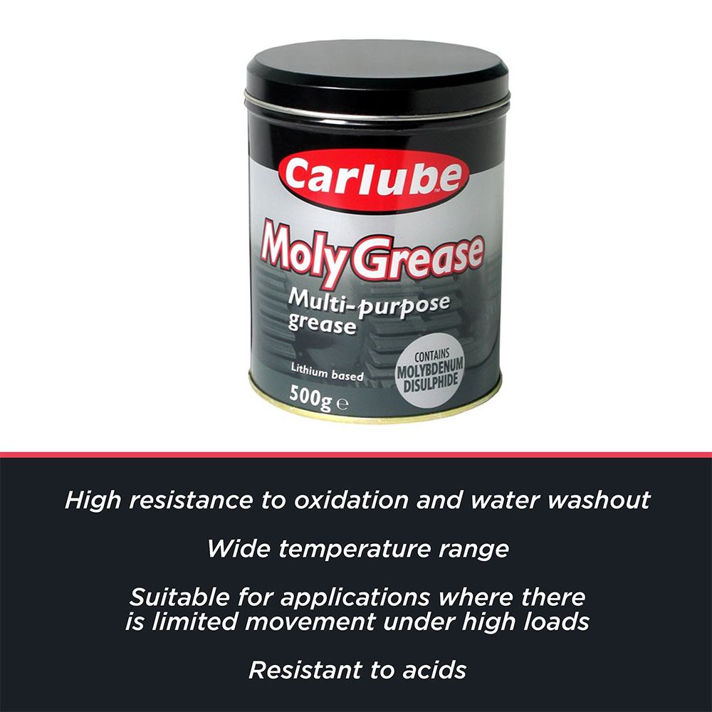Carlube MolyGrease Grease Tub 500gm Image 3