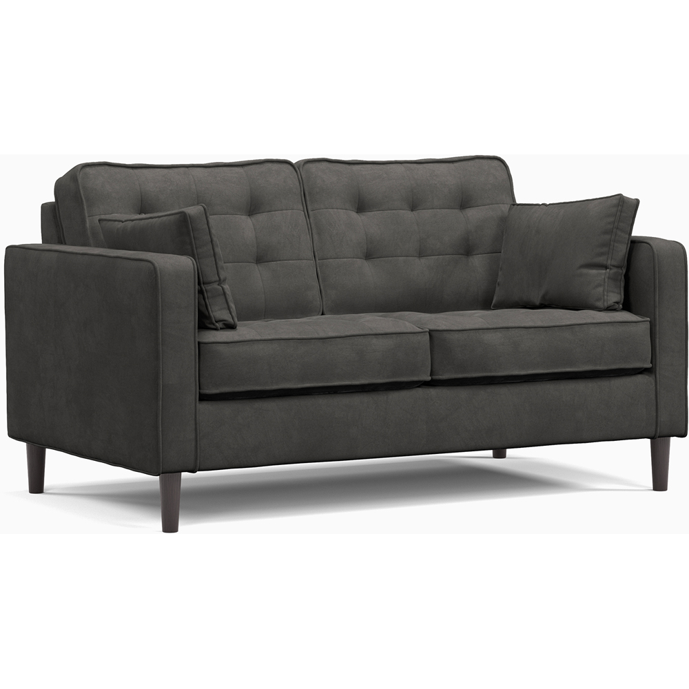 Eden 2 Seater Graphite Chenille Sofa Image 2