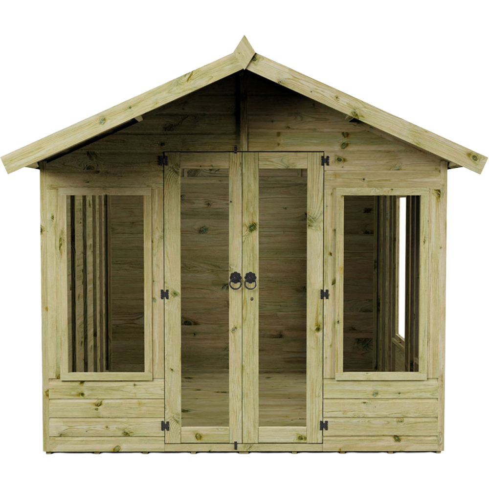 Mercia 8 x 8ft Double Door Premium Sussex Traditional Summerhouse Image 4
