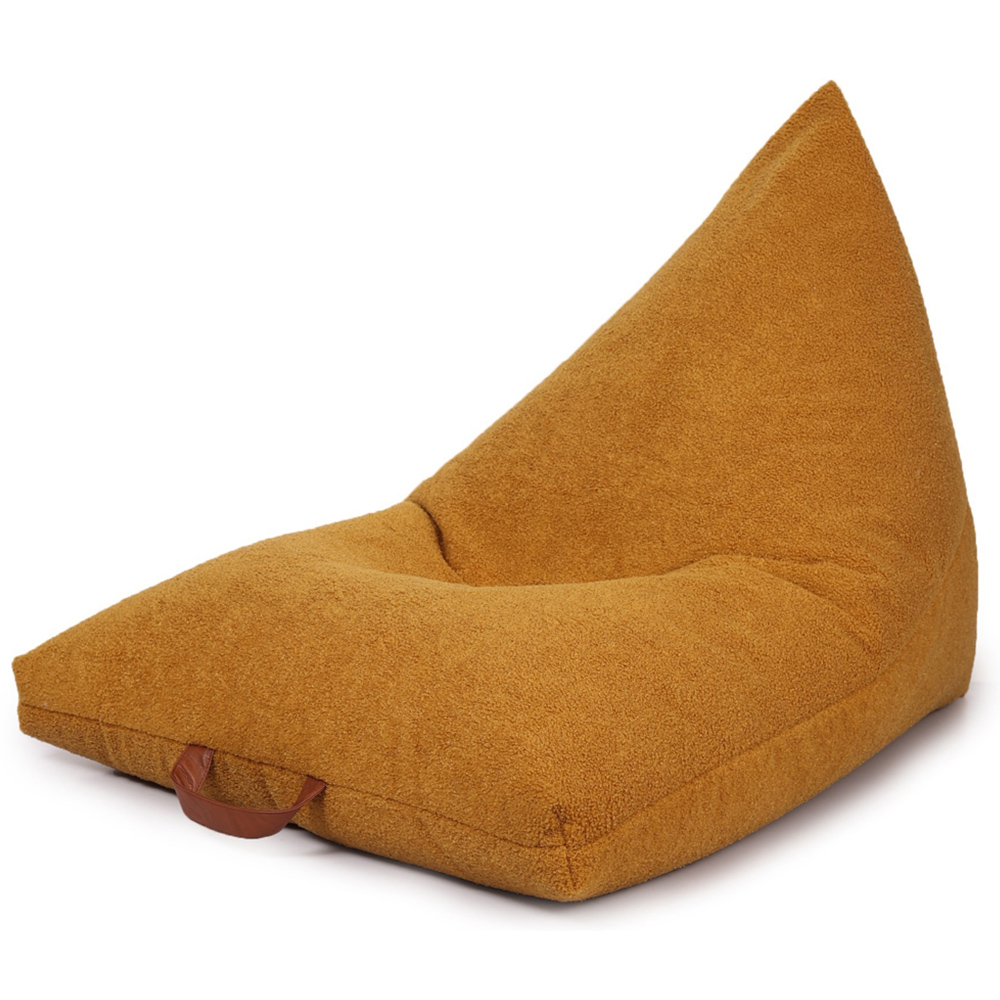 Kaikoo Boucle Triangle Bean Bag with PVC Handle Image 2