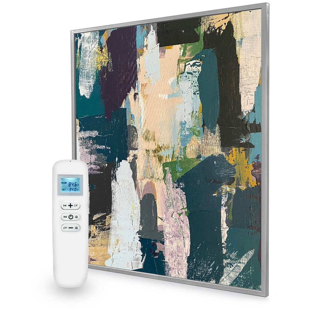 Mirrorstone Classic Nexus 1200W Abstract Art Wi-Fi Infrared Heating Panel 995 x 1195mm Image 2