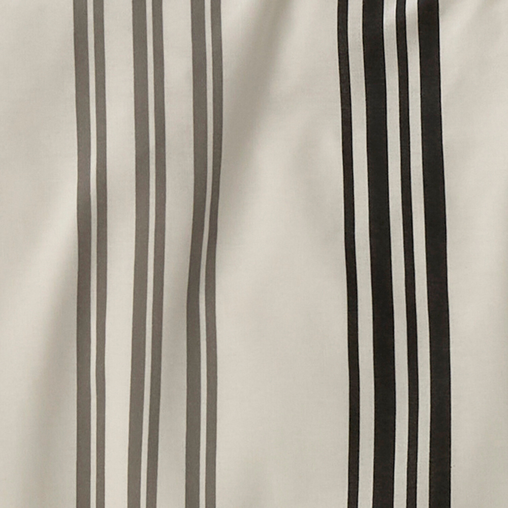 Linear Stripe Bedding Set Monochrome Single Image 4