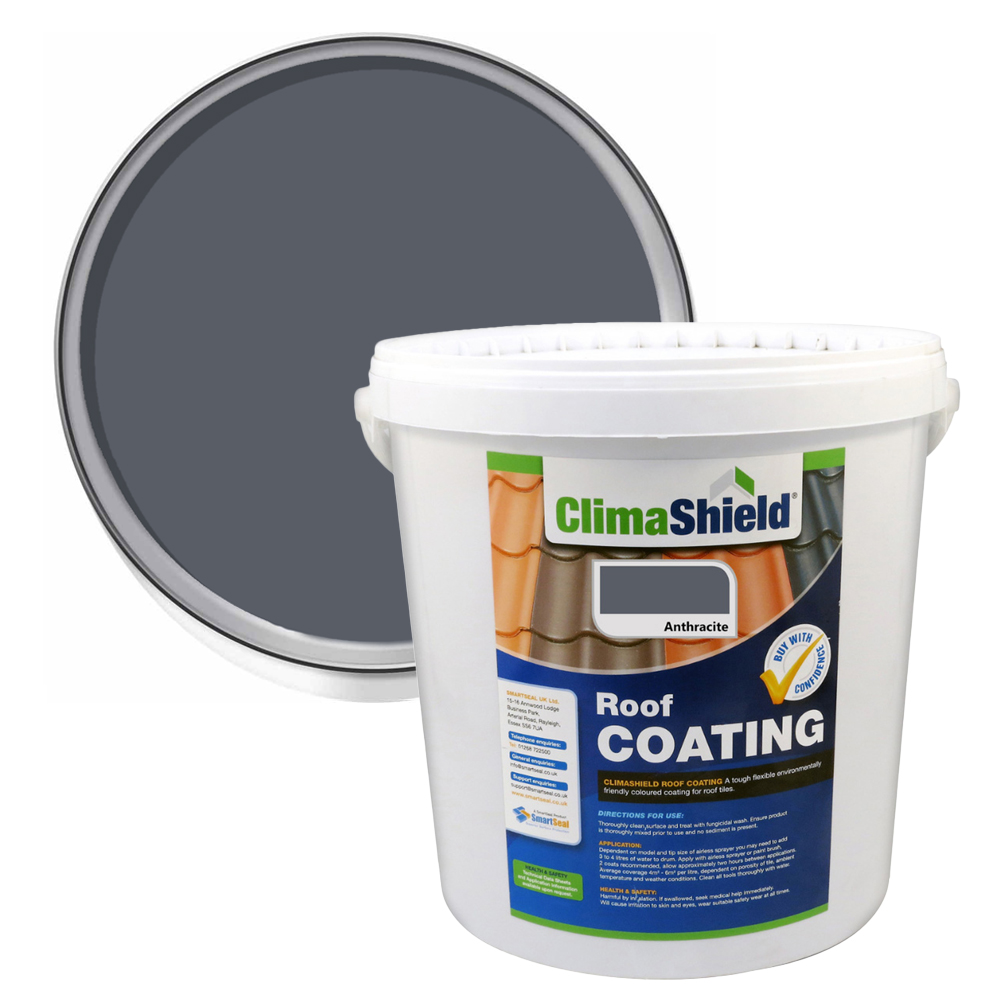 SmartSeal Climashield Anthracite Roof Coating 20L Image 1