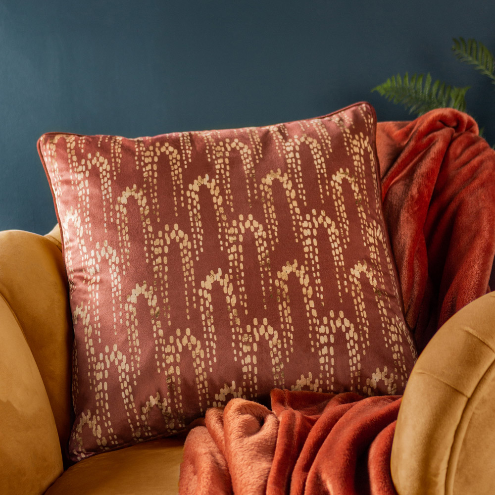 furn. Wisteria Sienna Velvet Touch Cushion Image 2