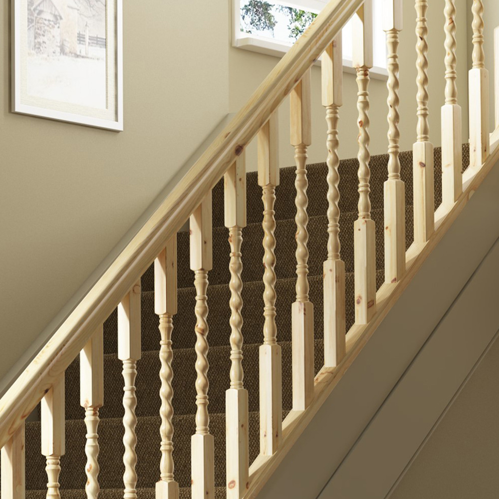 ​Blueprint Joinery Cambridge Pine Rope Twist Stair Spindle Trade Box 900 x 41mm 16 Pack Image 2
