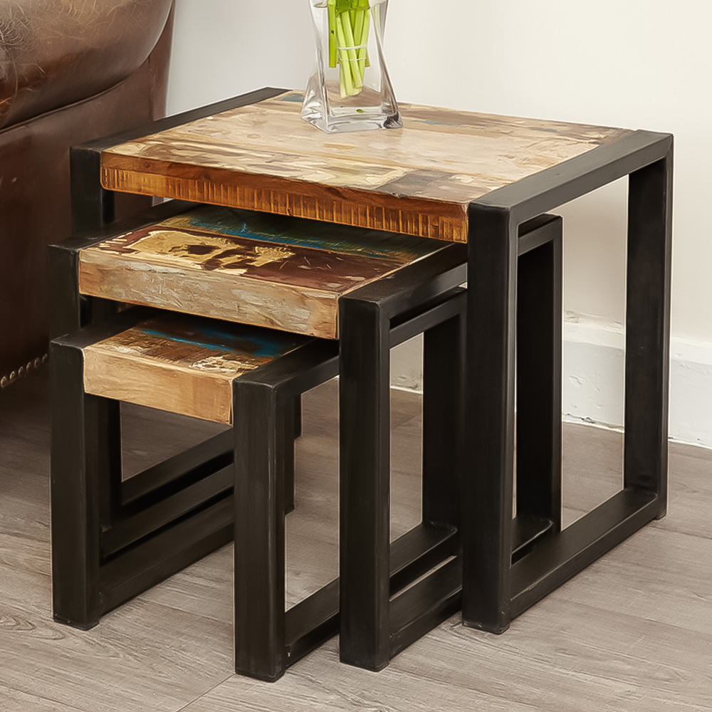 Baumhaus Urban Chic Nest of Tables Set of 3 Image 1