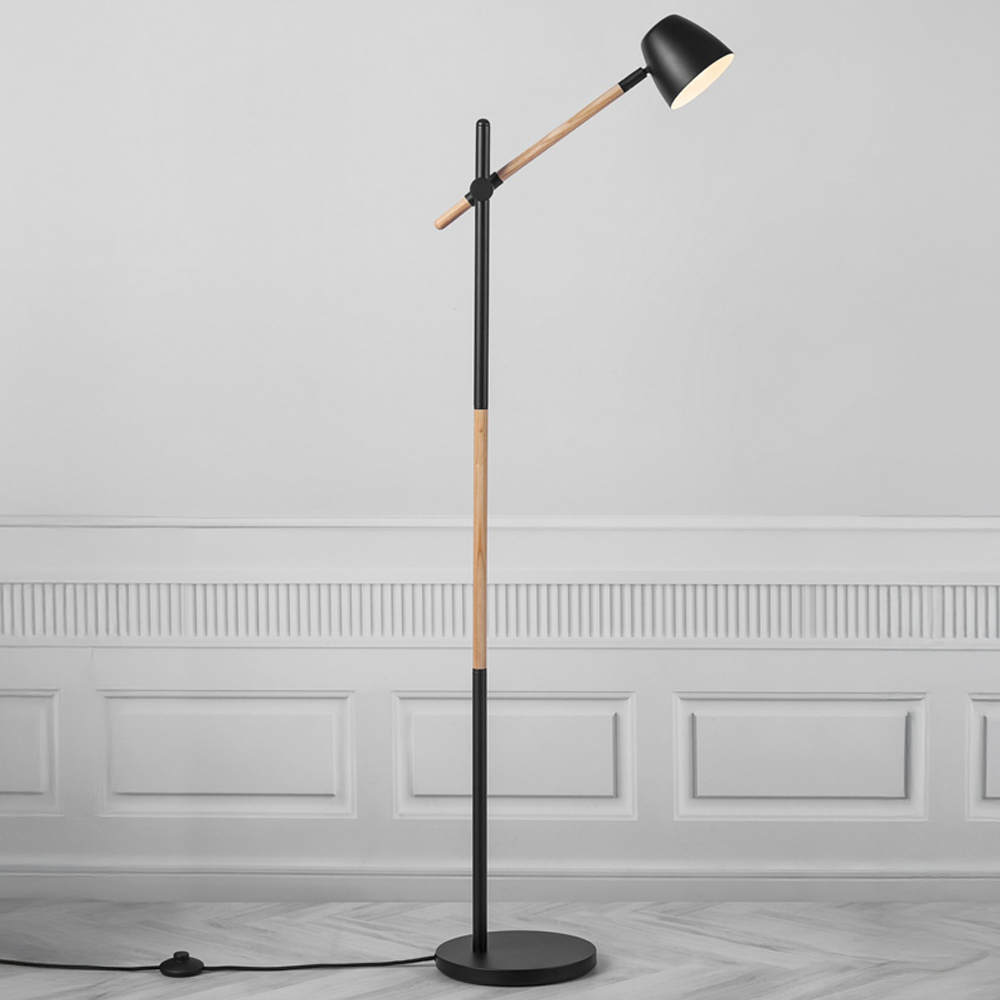 Nordlux Theo Black Floor Lamp Image 4