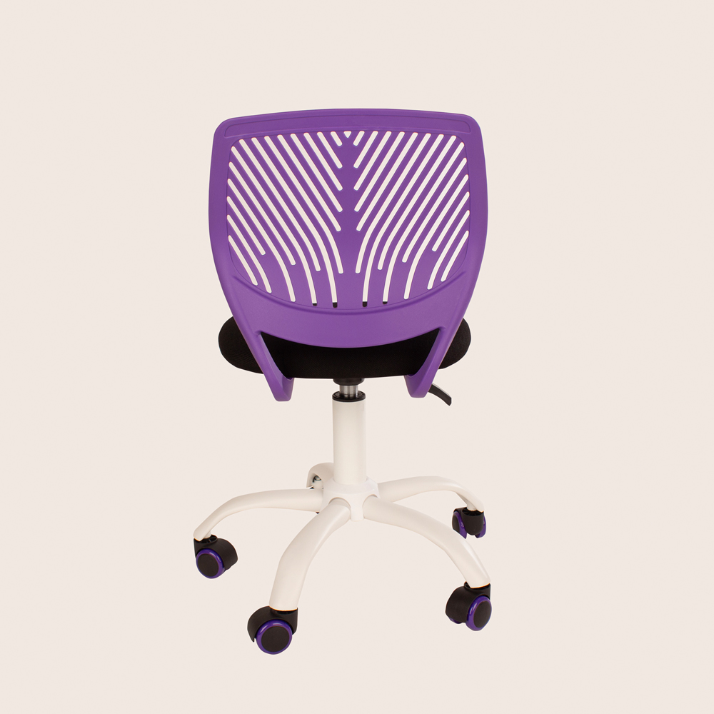 Core Products Loft Purple and Black Compact Study Chair Image 4