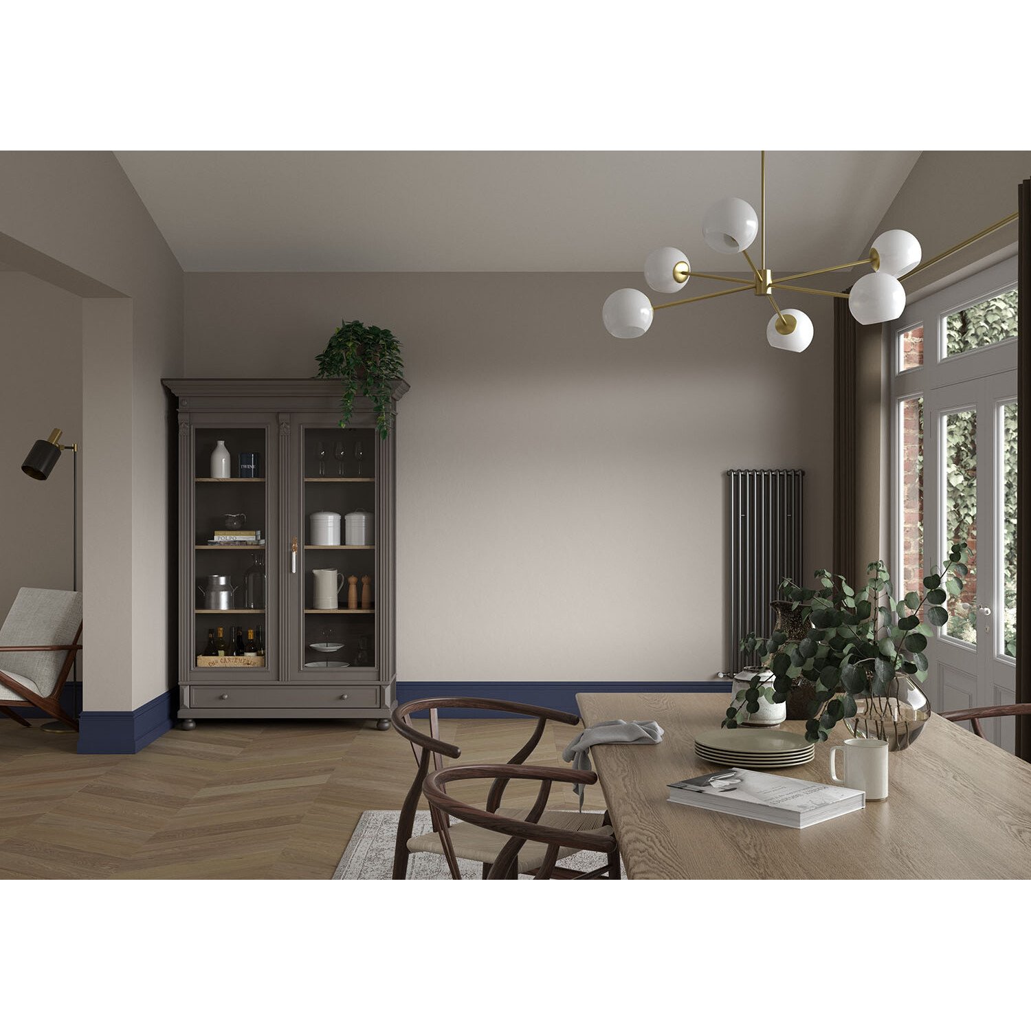 Dulux Heritage Walls and Ceilings Pebble Grey Velvet Matt Emulsion Paint 2.5L Image 6