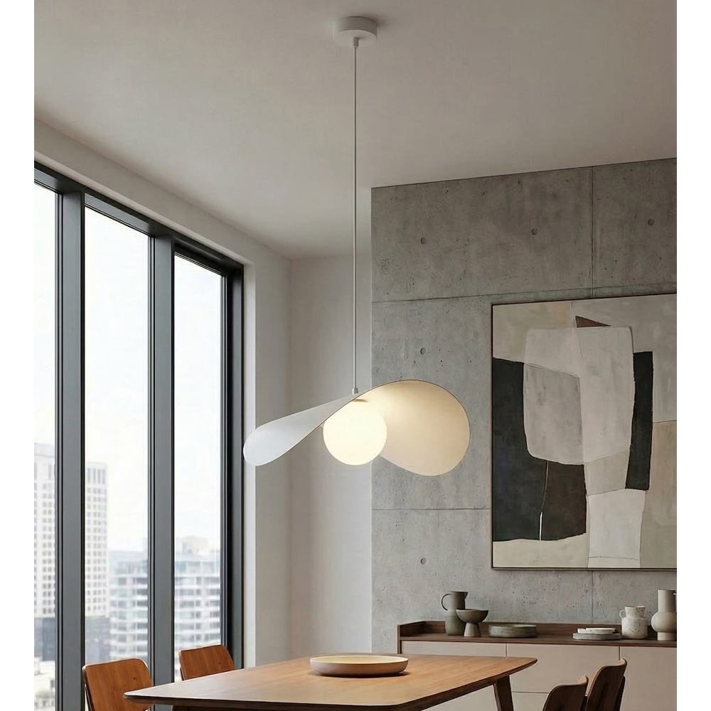 Emibig Ritual White G9 Large Ceiling Pendant Light Image 5