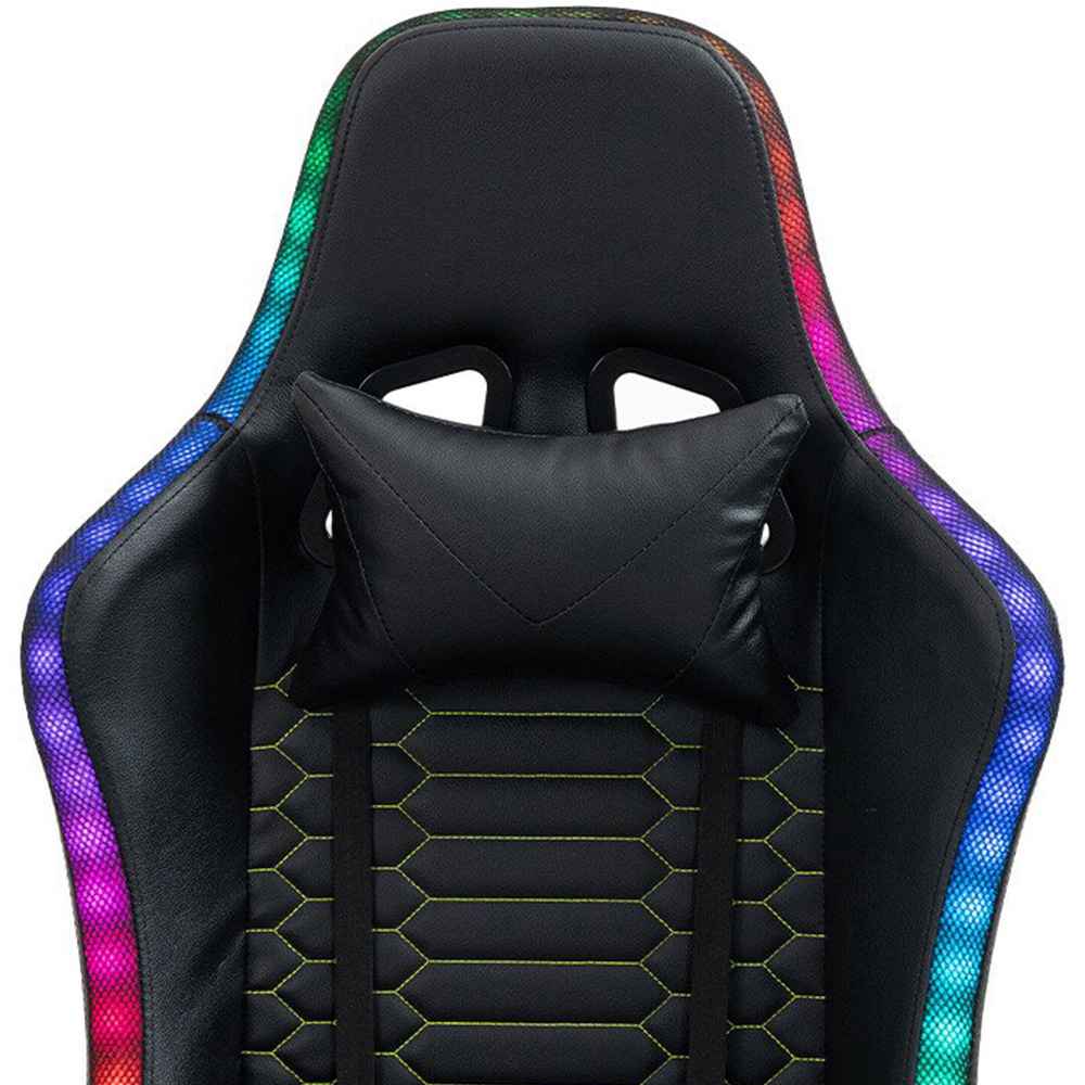 Triton Black LED Gaming Chair Image 4