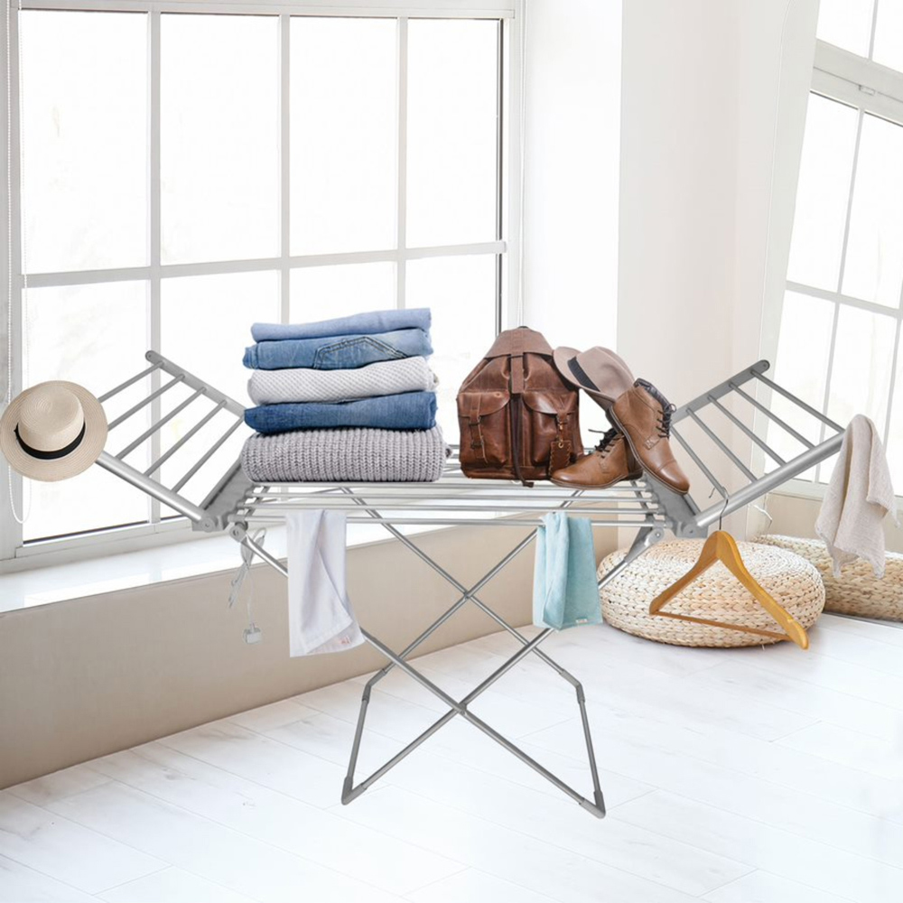 Alivio Portable Electric Heated Clothes Airer Image 2