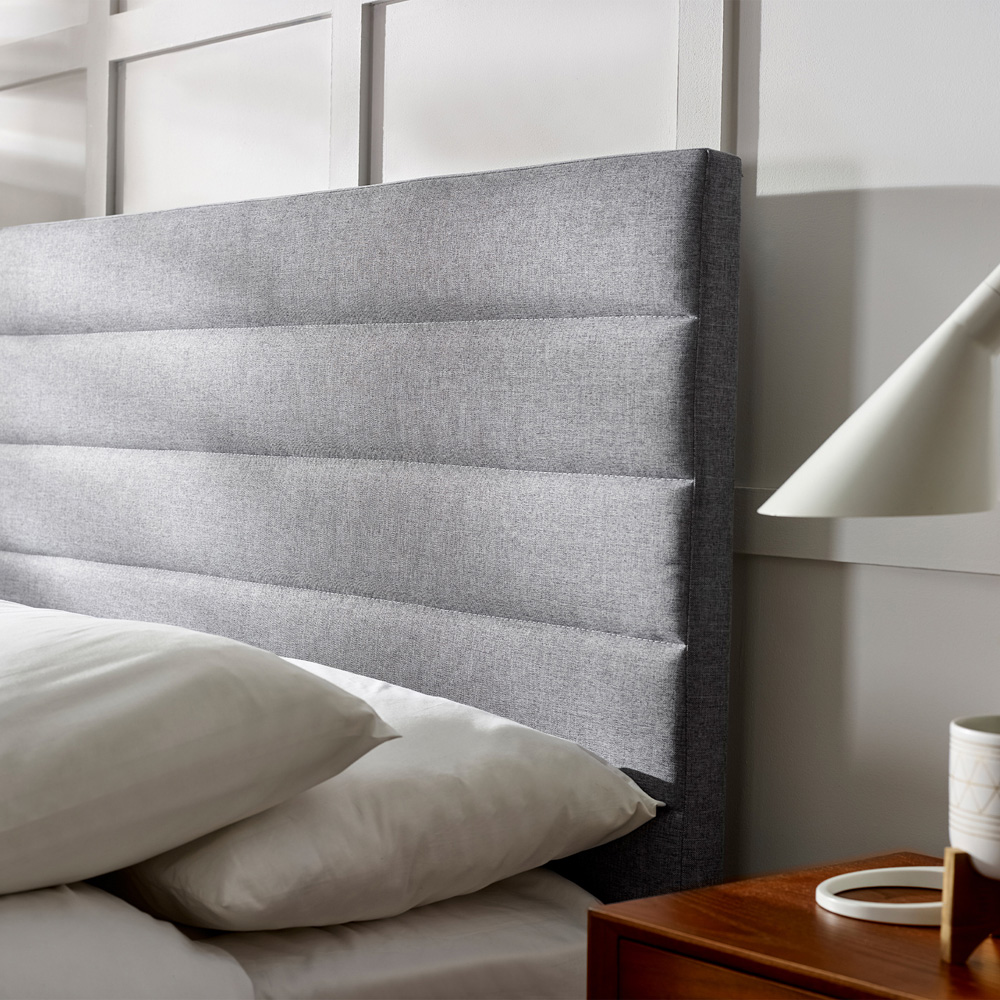 Julian Bowen Merida Double Grey Ottoman Bed Image 6