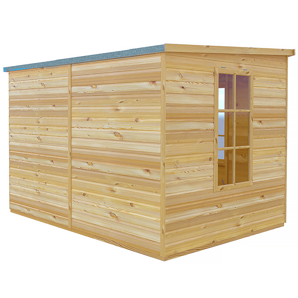 Shire Hampton 10 x 10ft Double Door Traditional Summerhouse Image 4