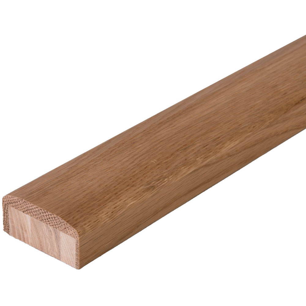 ​Blueprint Joinery Clarity Un-Grooved Oak Glass Handrail and Base Rail Set 2.4m Image 3