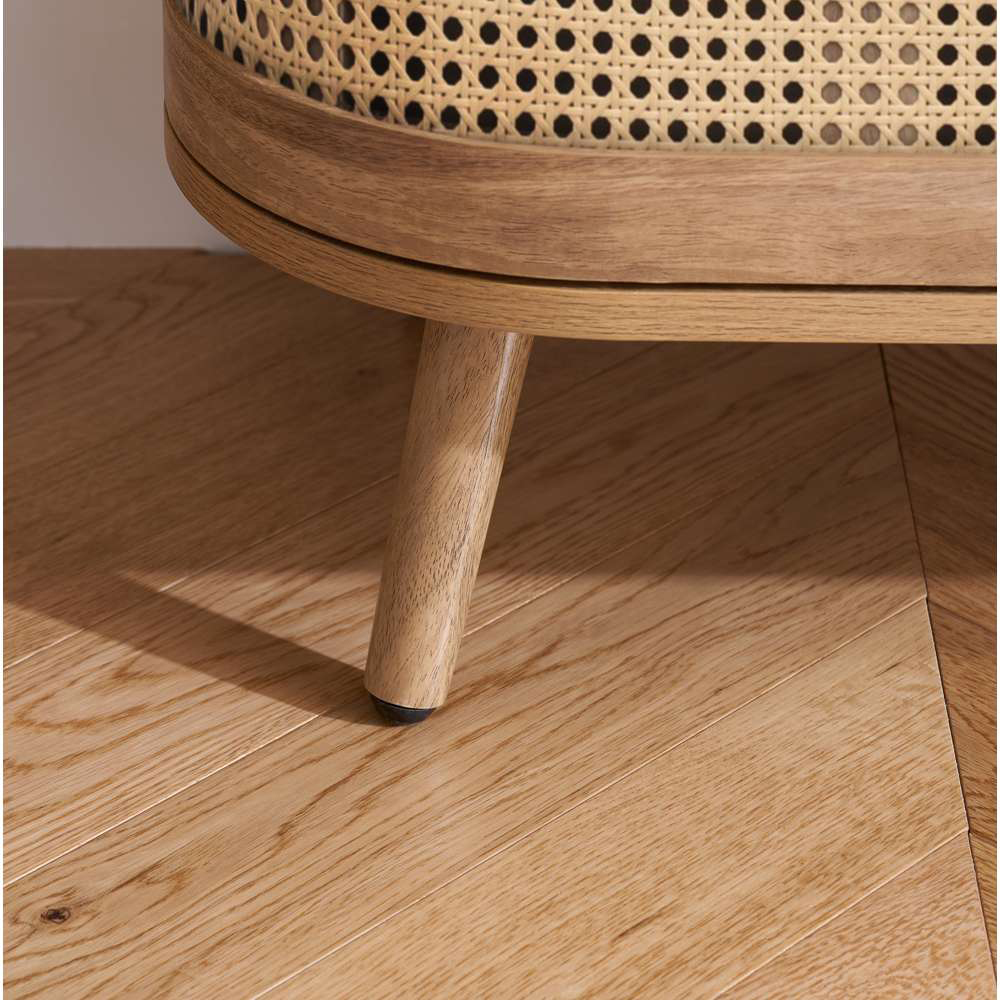 Birlea Noah 3 Door Rattan Effect Sideboard Image 7