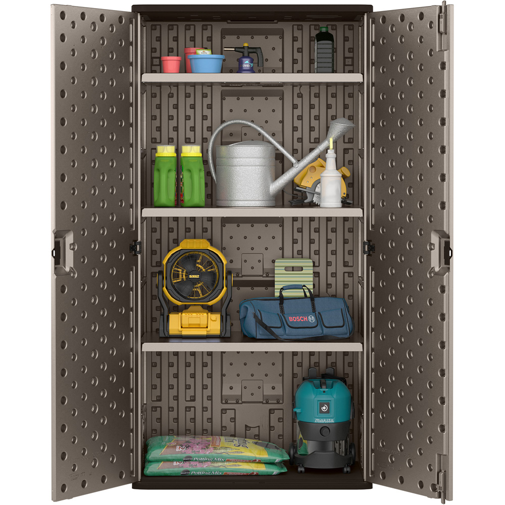 Suncast Haven Mega Tall Storage Cabinet Image 5