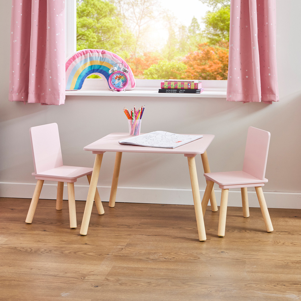 Liberty House Toys Kids 2 Seater Table Pink Image 6