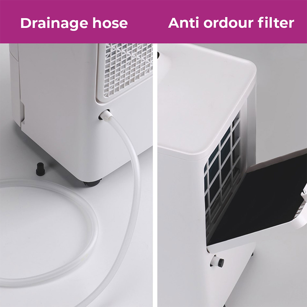 Neo White LED Digital Display Dehumidifier 12L Image 8