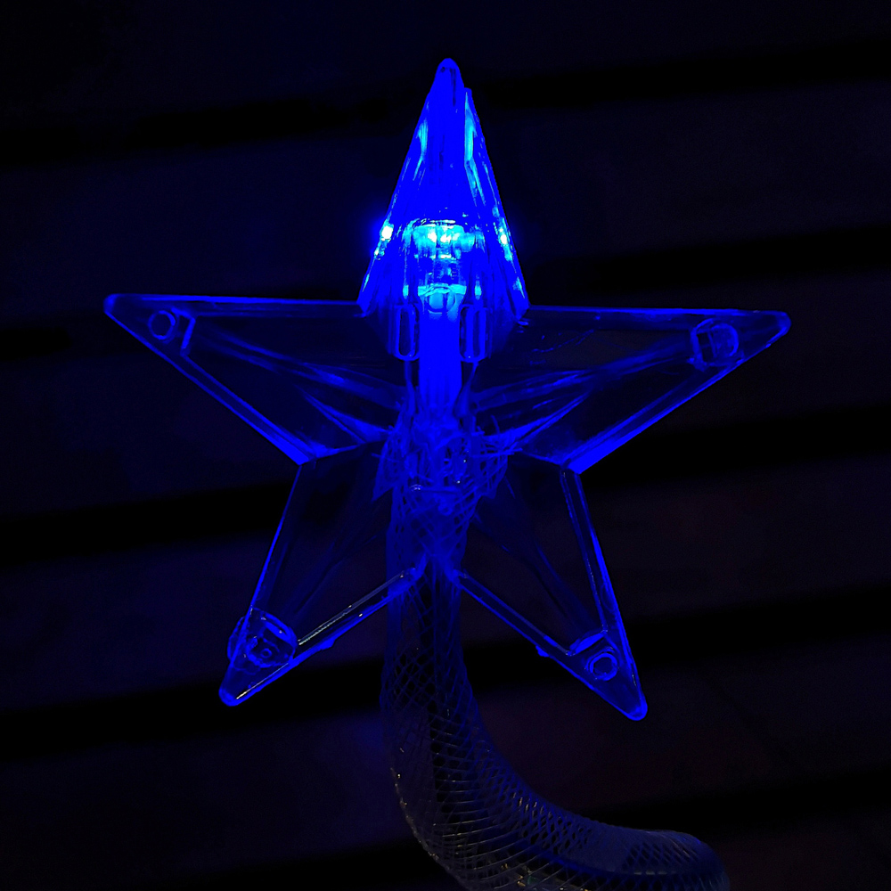 Samuel Alexander 4 Piece Multicolour LED Spiral Tree Christmas Path Light Set Image 6