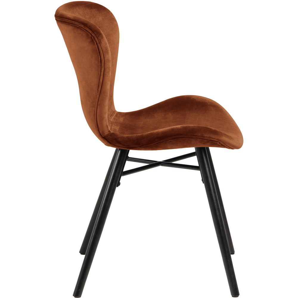 Florence Batilda Set of 2 Copper Dining Chairs Image 3