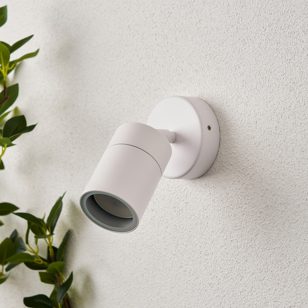 Zink Luna GU10 White Adjustable Spotlight Image 2