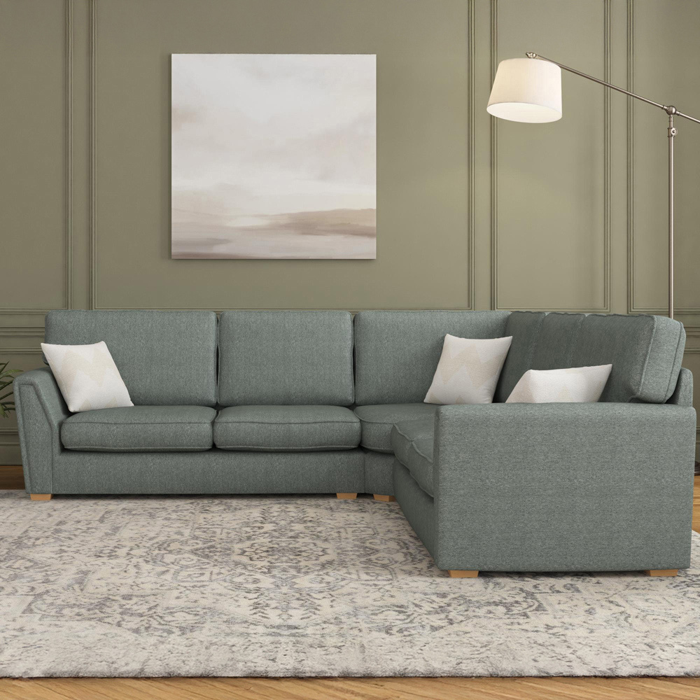 Wendleberry 4 Seater Venice Granite Fixed Back Corner Sofa Image 5