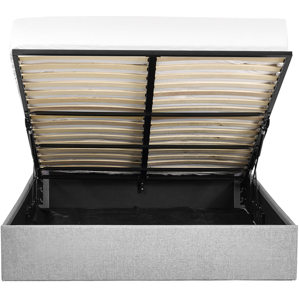 Julian Bowen Merida King Size Grey Ottoman Bed Image 5