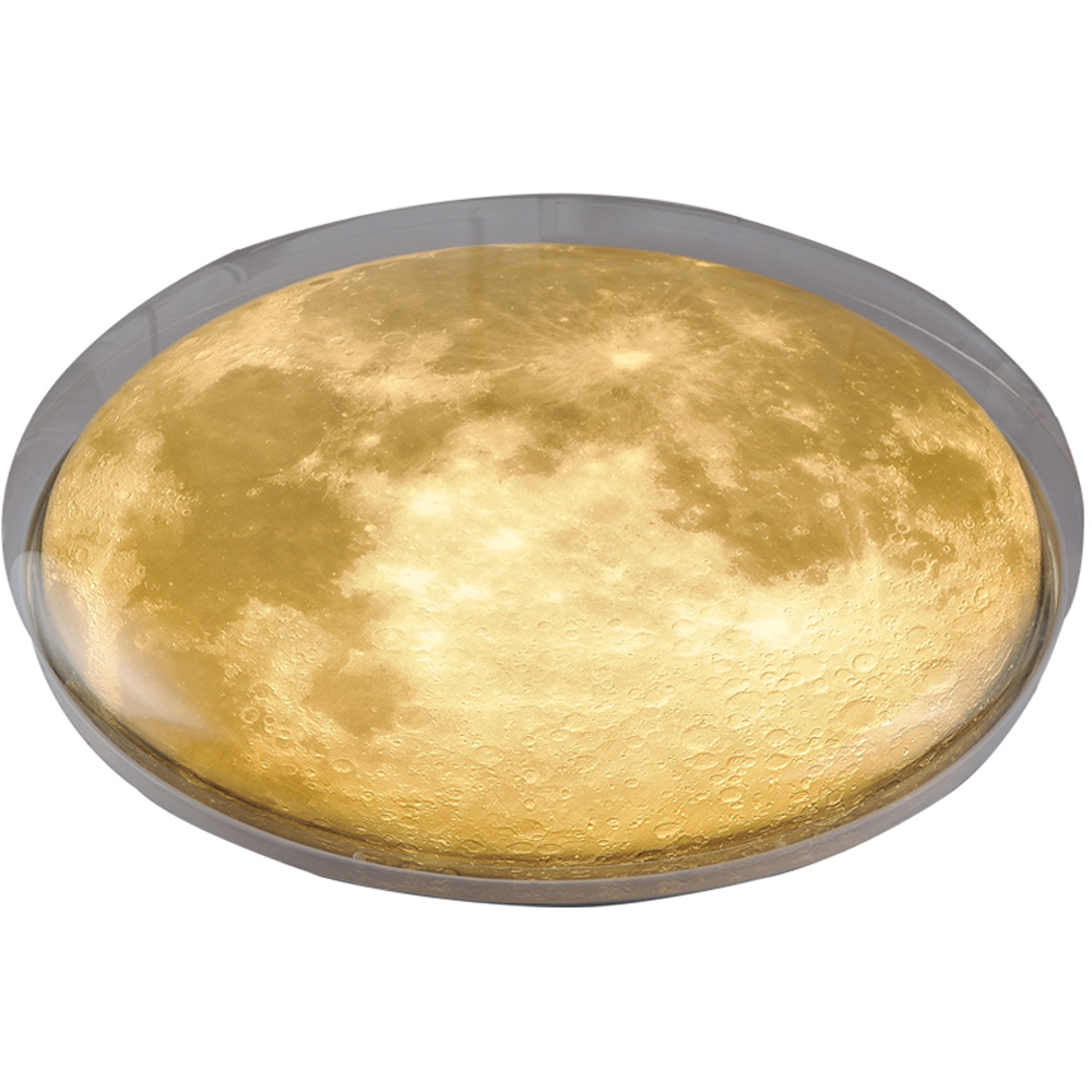 ENER-J Double Layer Moon Ceiling and Wall Light Image 1