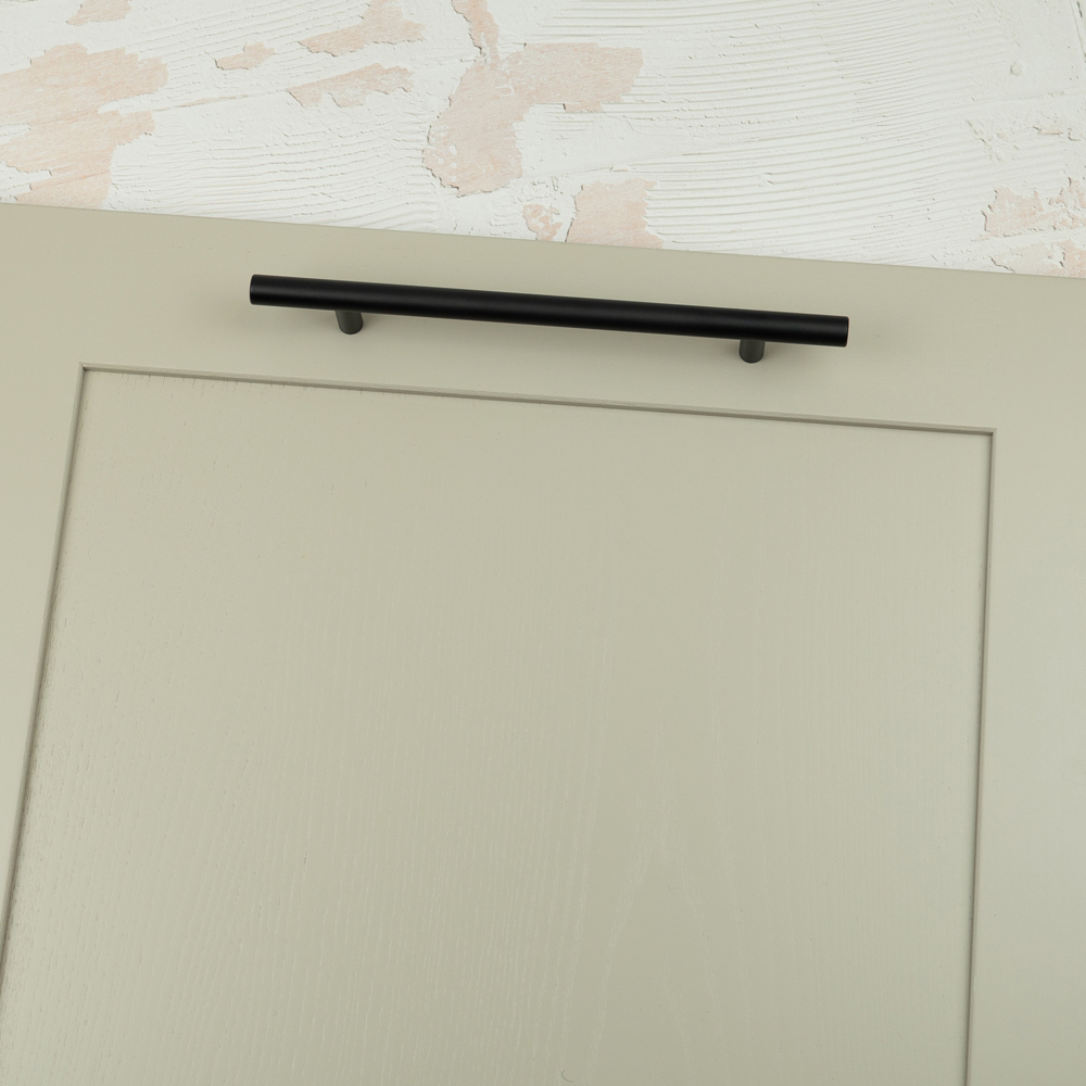 Handle & Home Matt Black T-Bar Handle 160mm Image 7