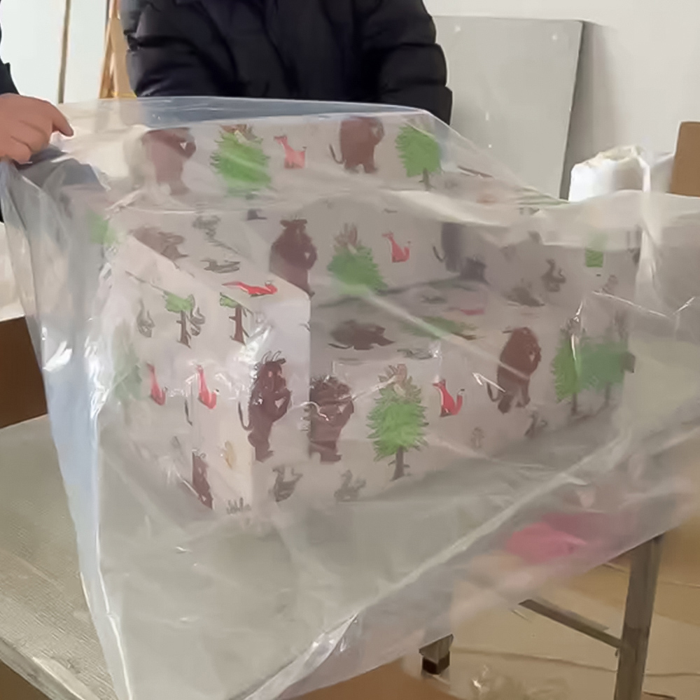 Kidsaw Single Seater Gruffalo Animal Theme Foam Fold-Out Convertible Chair Bed Image 6