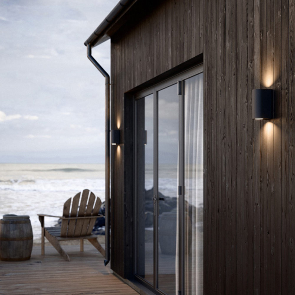 Nordlux Canto Maxi 2 Seaside Black Wall Light Image 5