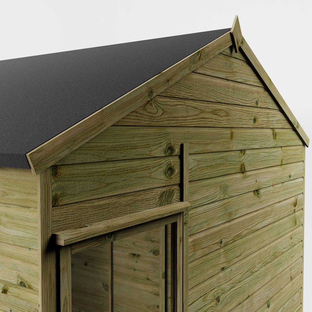 Mercia 8 x 8ft Double Door Vermont Summerhouse Image 6