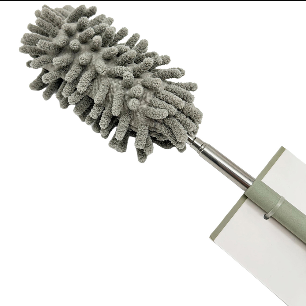 My Home Extendable Handle Chenille Duster Sage Image 4