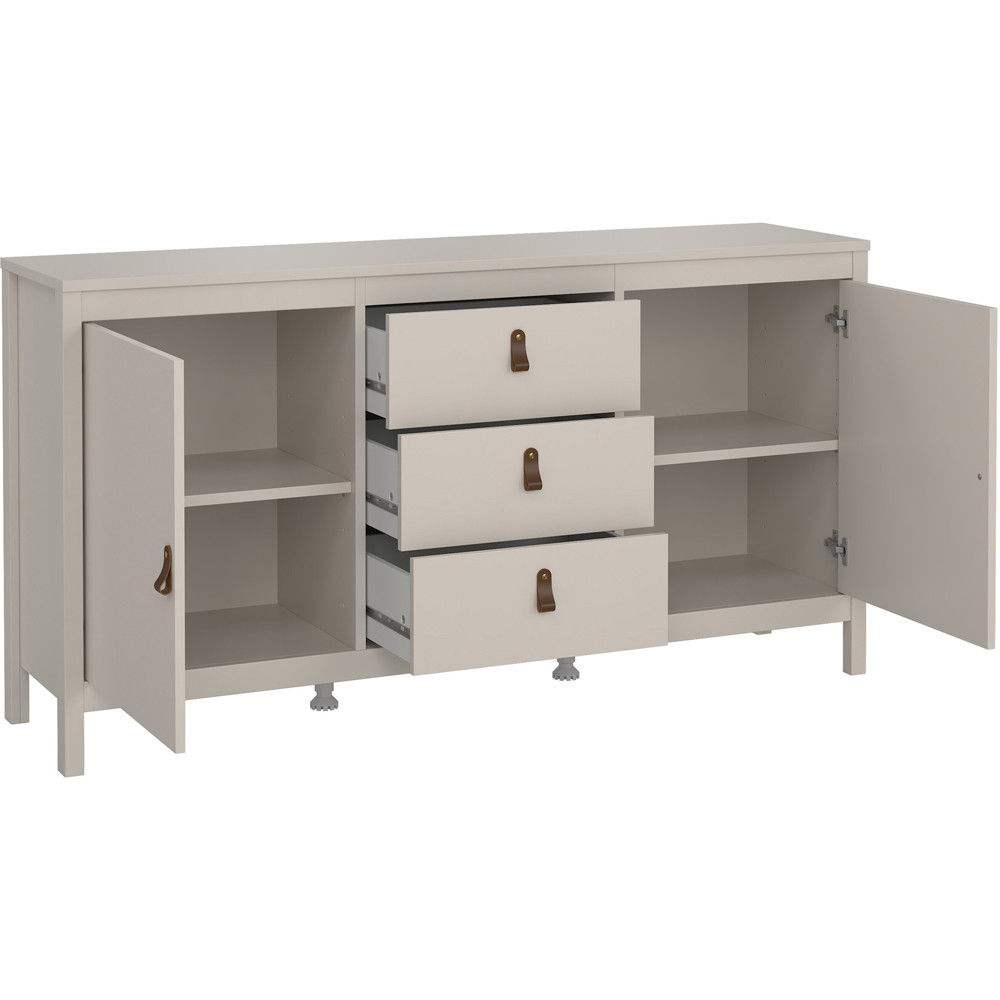 Florence Barcelona 2 Door 3 Drawer Cashmere Sideboard Image 5