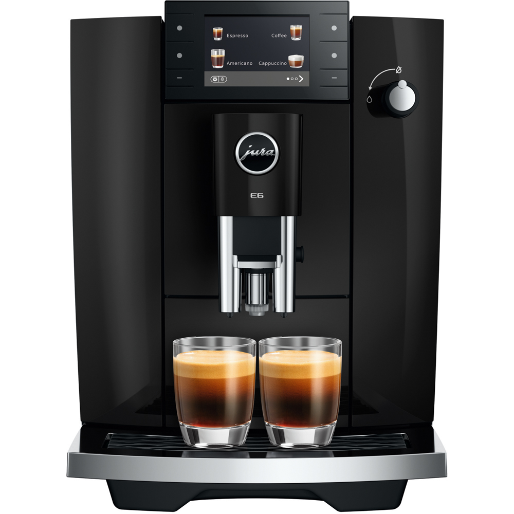 Jura E6 15805 Piano Black Bean-to-Cup Coffee Machine Image 2