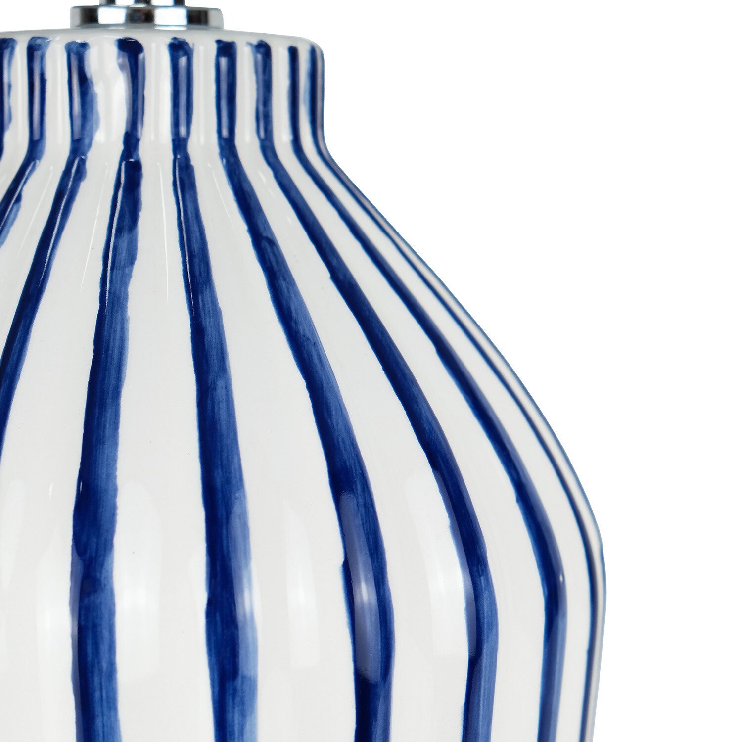Hallie Stripe Table Lamp Image 9