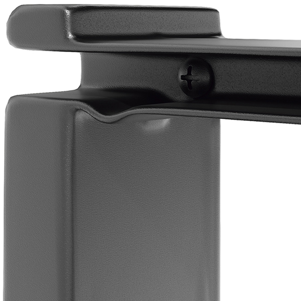 Living and Home Dark Grey Curved Door and Window Canopy 2.4 x 0.8m Image 6