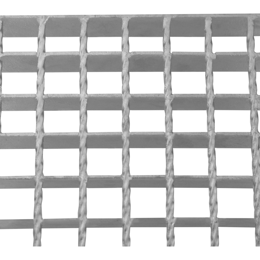 Monstershop 3 Section Adjustable Wide Galvanised Staircase 600mm Image 5