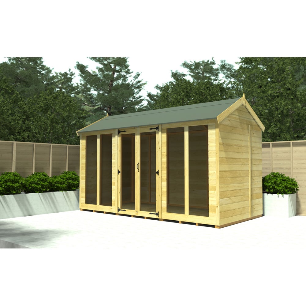 DIY Sheds 12 x 5ft Tongue and Groove Timber Apex Summerhouse Image 2