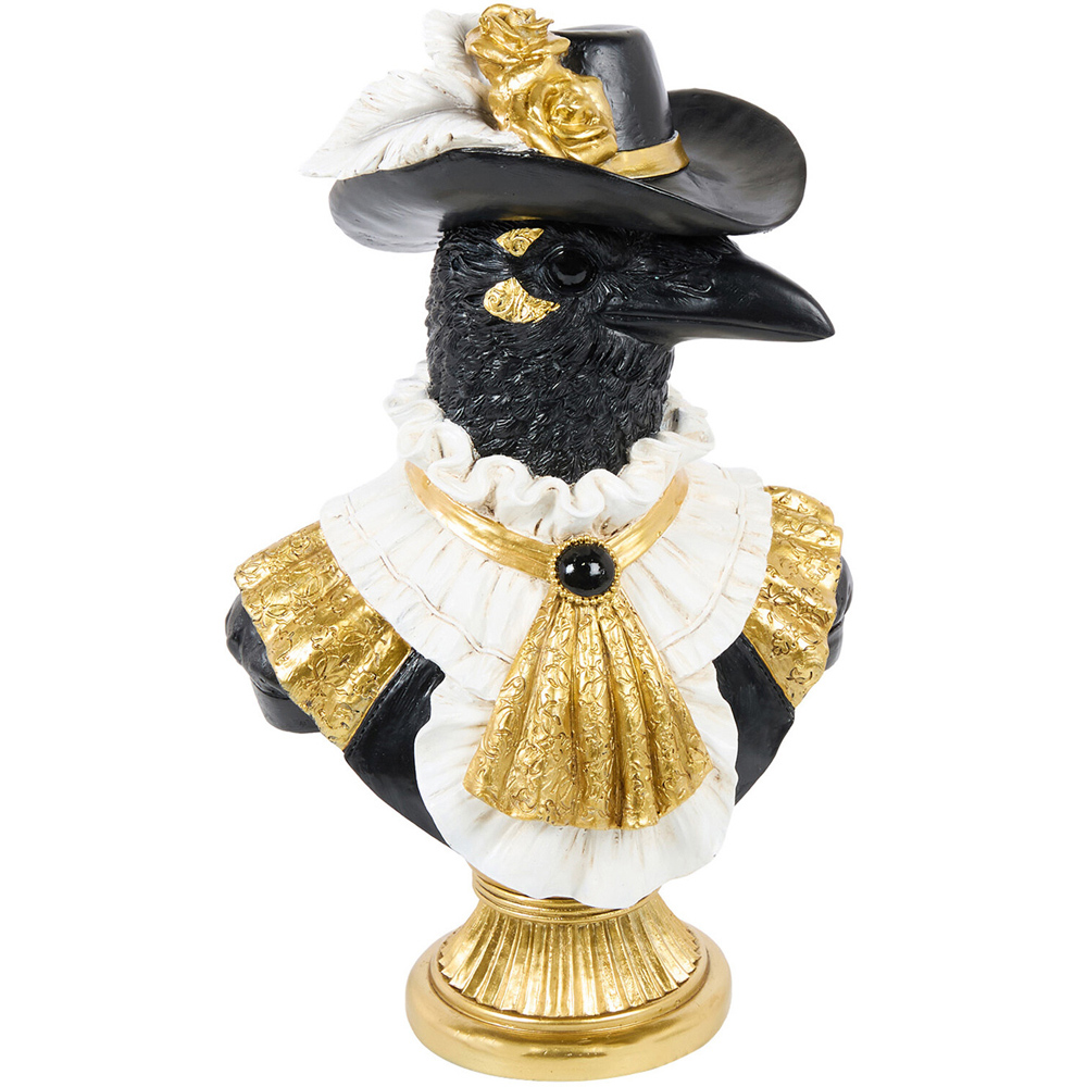 Hallowen Crow Head Ornament Image 2