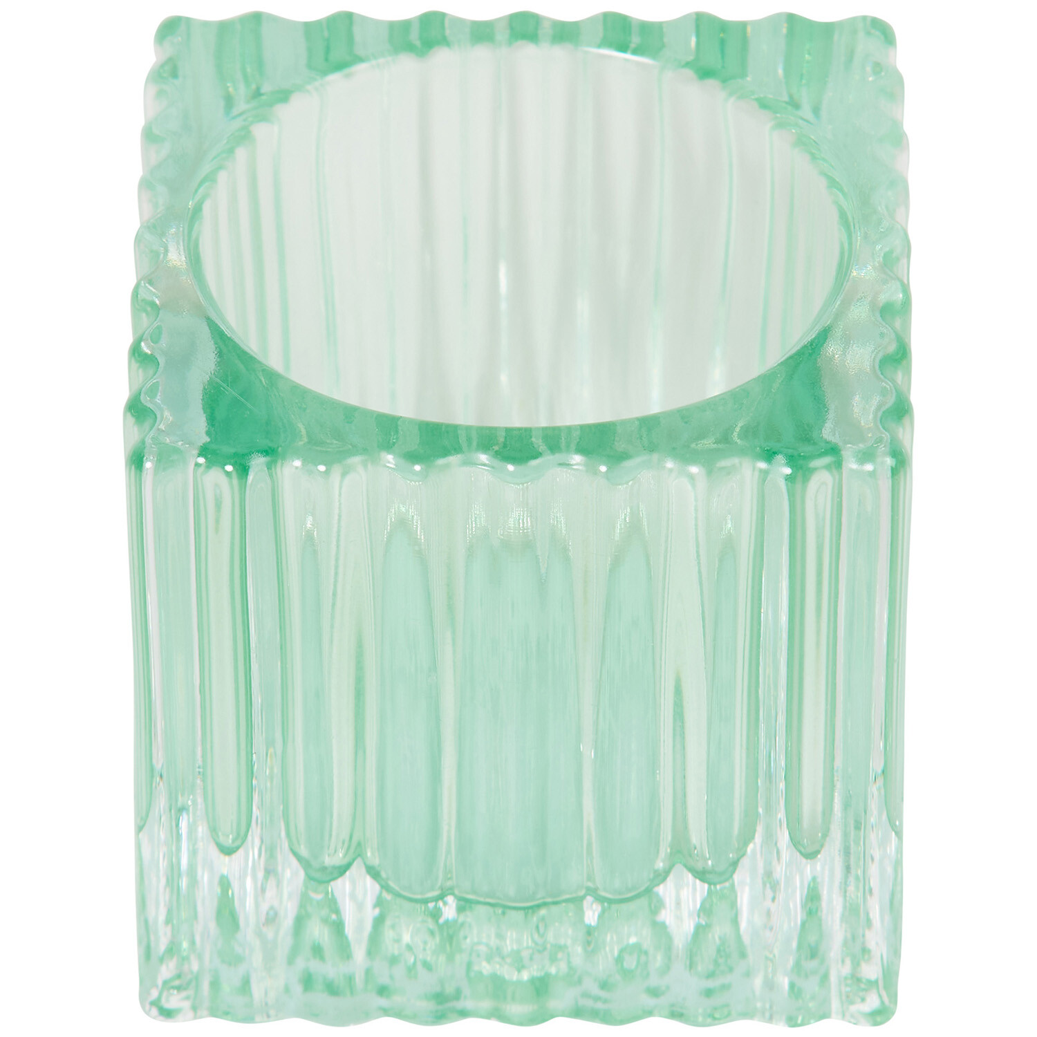 Ribbed Tealight Holder Image 11
