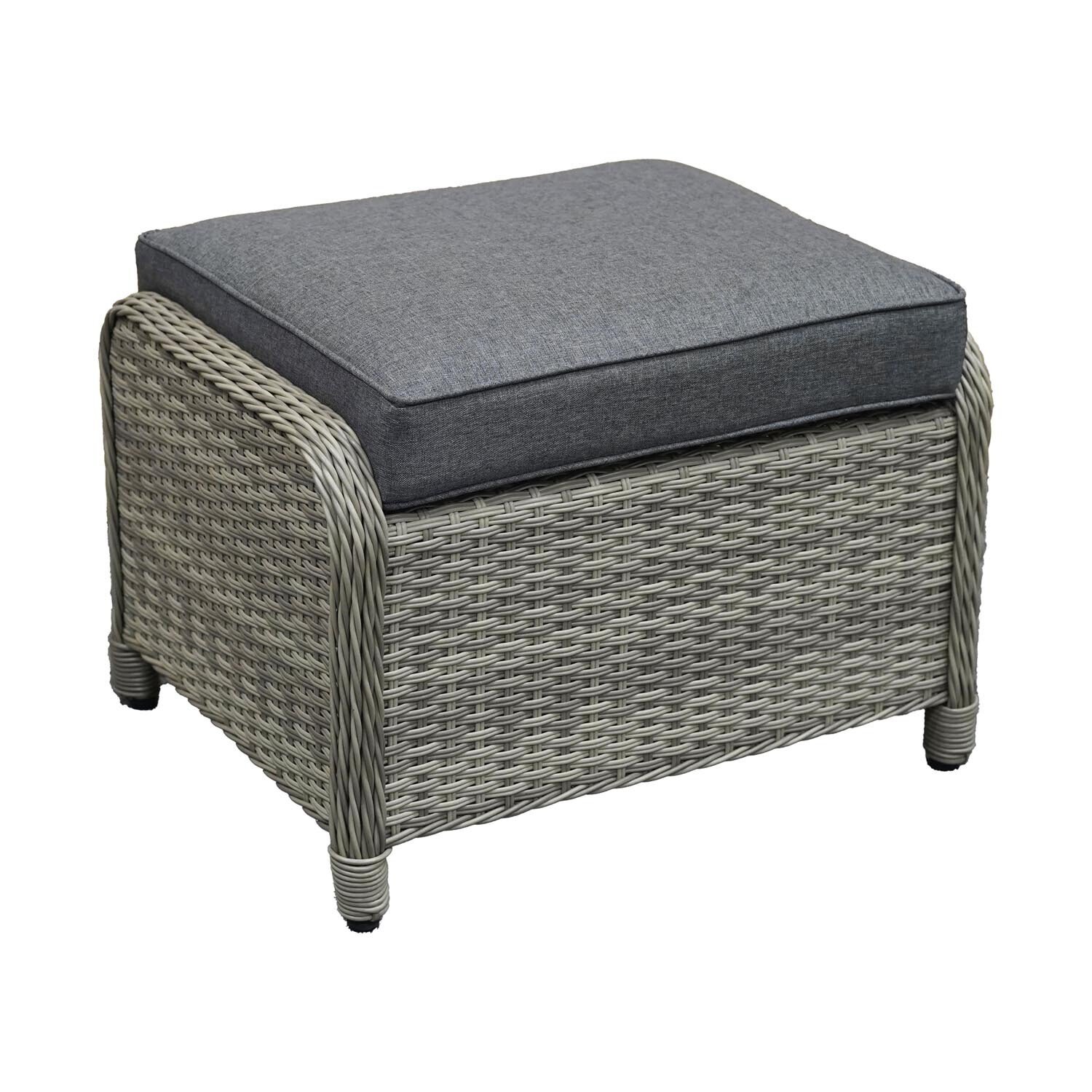 Malay Deluxe Cambridge Stool - Grey Image 2
