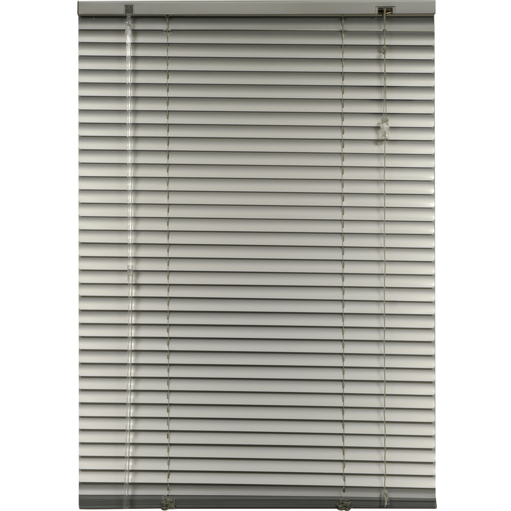 Aluminium Venetian Blind Silver 160 x 60cm Image 2