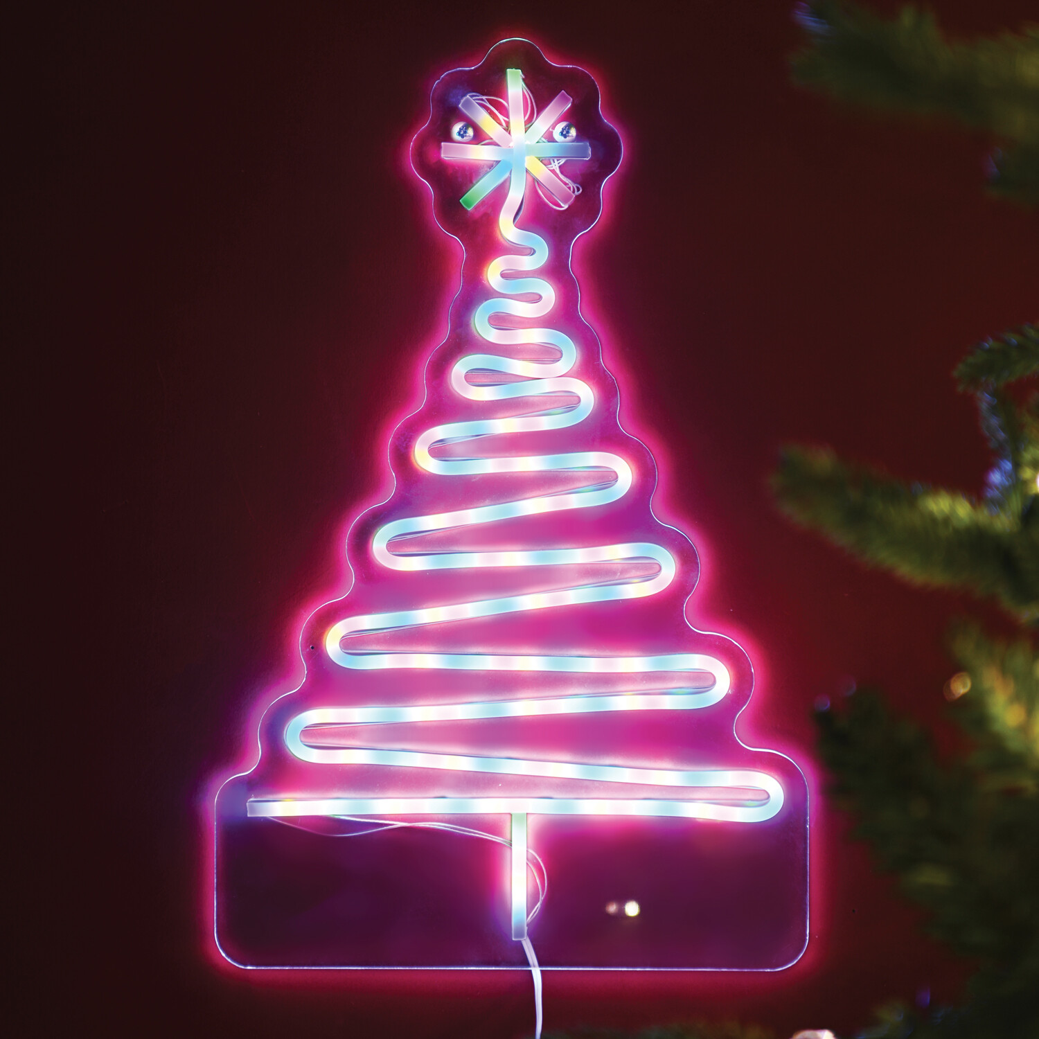 Neon LED Christmas Tree Image 6