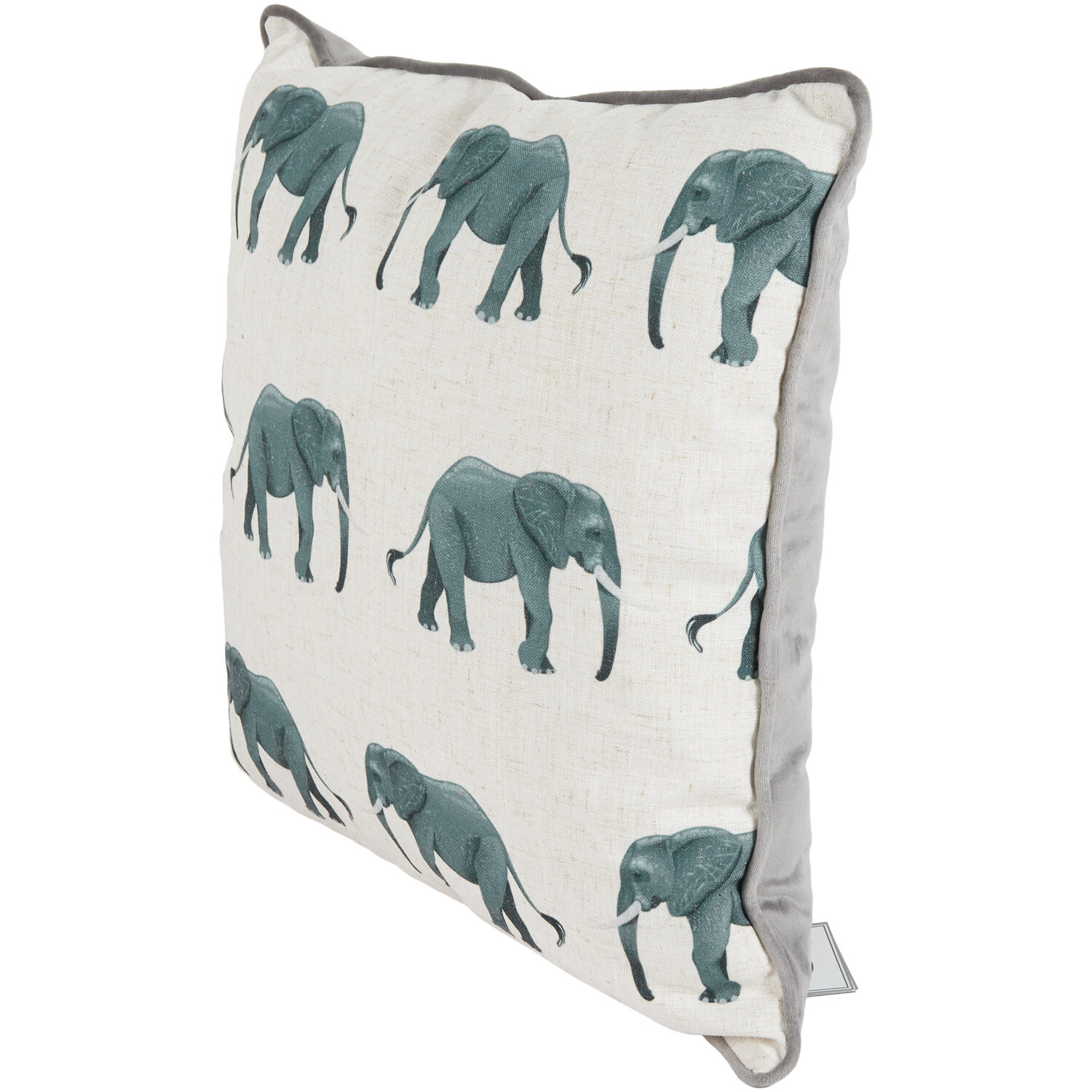 Elephant Cushion - Grey Image 3