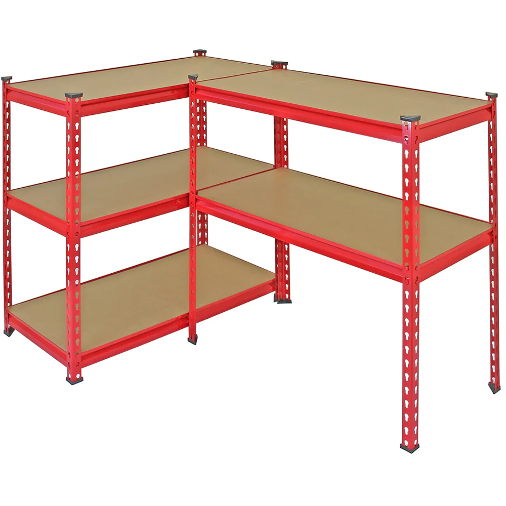 Monster Shop Z-Rax Red Extra Strong Shelving Rack 90cm Image 5